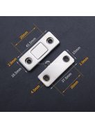 Mágneses bútorzár, ultravékony fiók- és ajtózár háztartási használatra