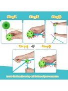 120 darabos mágikus erődkészítő kreatív építőkészlet gyerekeknek és felnőtteknek