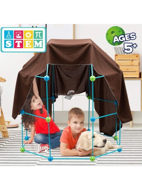 120 darabos mágikus erődkészítő kreatív építőkészlet gyerekeknek és felnőtteknek