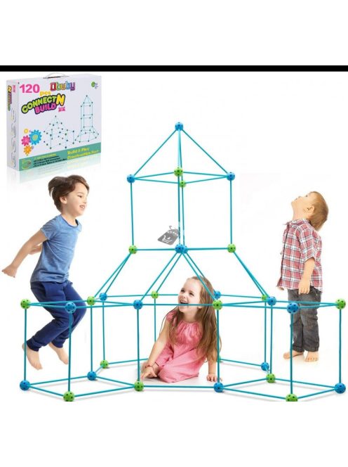 120 darabos mágikus erődkészítő kreatív építőkészlet gyerekeknek és felnőtteknek