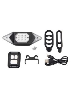   Kerékpár Irányjelző és Index Lámpa Biztonságos Közlekedéshez