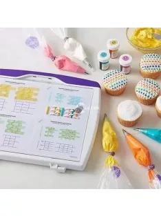   Tortadíszítő gyakorlótábla - Cukrászati Díszítő Készségfejlesztő Eszköz