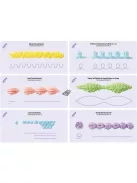 Tortadíszítő gyakorlótábla - Cukrászati Díszítő Készségfejlesztő Eszköz