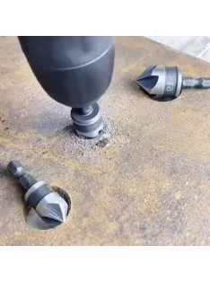   Csavarfej süllyesztő fúrószár készlet (3 db) - precíziós fúráshoz és süllyesztéshez