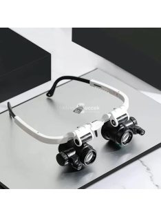   Nagyítószemüveg 8X és 23X-os nagyítással - Precíziós Optikai Eszköz Kézműves és Elektronikai Munkákhoz