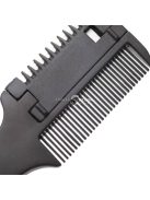 Hajvágó és hajritkító fésű - Hajformázó borotva fésűvel