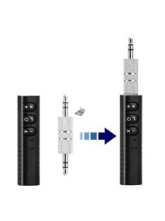  Univerzális Bluetooth 3.5mm Jack Adapter Zenelejátszáshoz és Kihangosításhoz