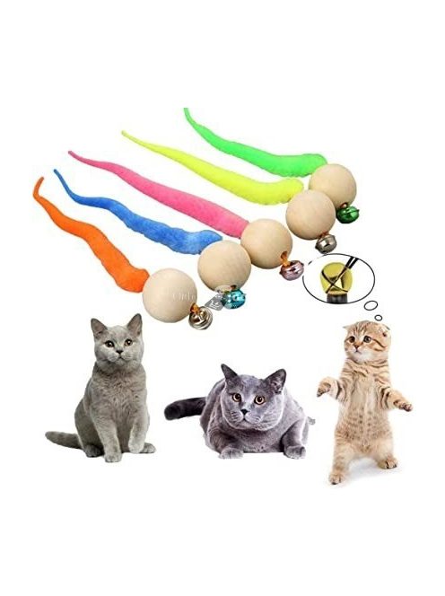 Interaktív Kígyózó Cicajáték Macskák Szórakoztatására