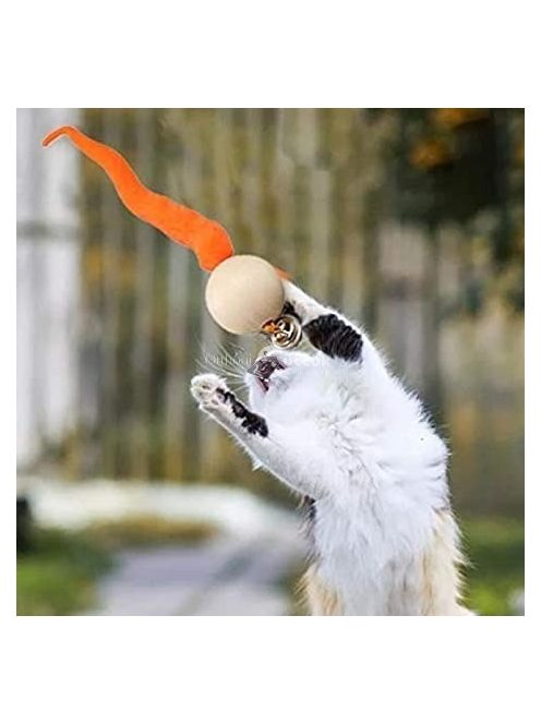 Interaktív Kígyózó Cicajáték Macskák Szórakoztatására