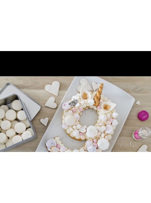 Szilikon tortaforma - Számos mintájú süteménykészítő forma