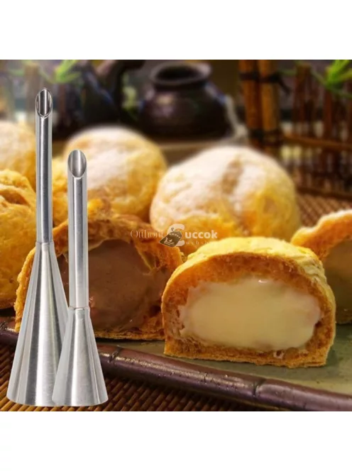 Süteménytöltő és fánktöltő készlet (4 db) – Konyhai sütőeszközök a könnyű töltéshez