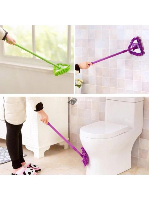 Hosszabbítható többfunkciós mikroszálas felmosó Kék - Hatékony tisztítás otthonra és irodába