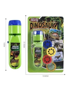   Interaktív oktató projektor, éjjeli kivetítő (24 db dinoszaurusz képpel) gyerekeknek