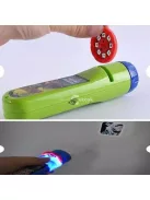 Interaktív oktató projektor, éjjeli kivetítő (24 db dinoszaurusz képpel) gyerekeknek