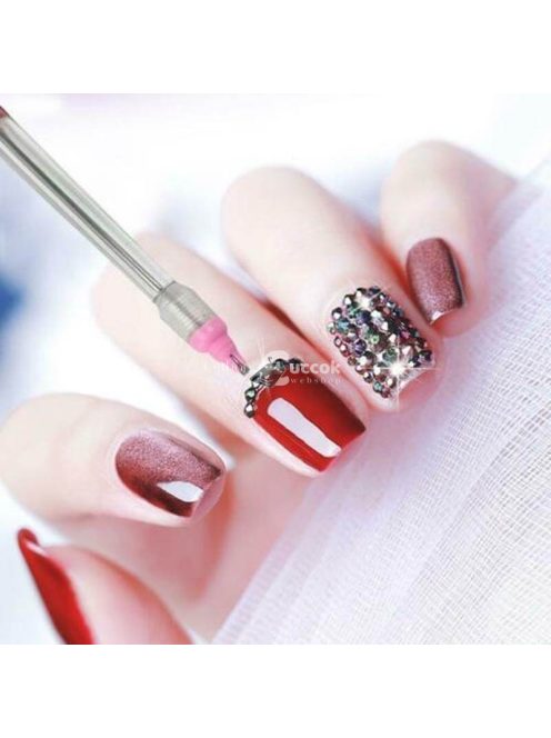 Dekorációs készlet 2000 darab díszítő strasszkővel és applikátor eszközzel kreatív díszítéshez