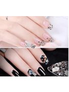 Dekorációs készlet 2000 darab díszítő strasszkővel és applikátor eszközzel kreatív díszítéshez