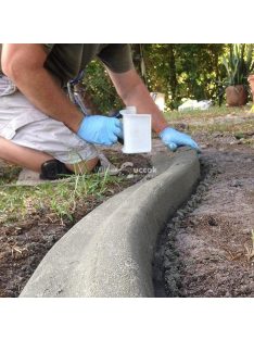   Kerti Szegélyépítő Forma, Betonforma Díszkerthez - Dekoratív Kerti Határolóelem Készítéséhez