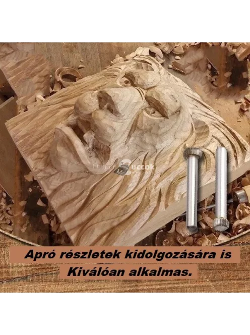 Fafaragó és Gravírozó Fej Precíziós Munkákhoz