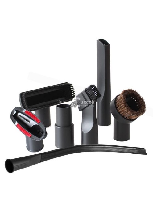 Professzionális porszívófej készlet (7 db-os szett) - Univerzális kiegészítők háztartási és ipari porszívókhoz