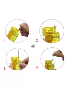 Automata cérnabefűző eszköz varrógéphez