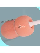 Hosszúnyelű kulacs- és palacktisztító szivacs, pezsgős és alkalmi poharakhoz, kék színben