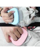 Macskaszőr eltávolító kefe és fésű szett háziállatok szőrápolásához