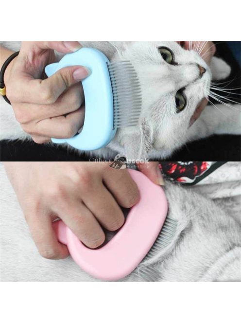 Macskaszőr eltávolító kefe és fésű szett háziállatok szőrápolásához