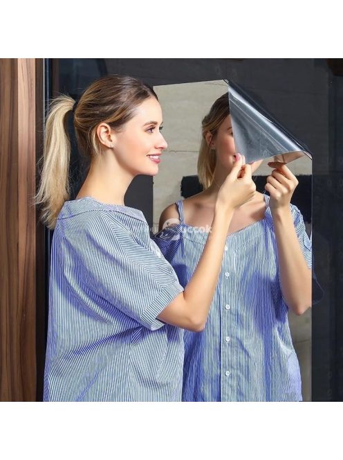 Öntapadós Tükör Matrica Dekoráció (50x100cm)