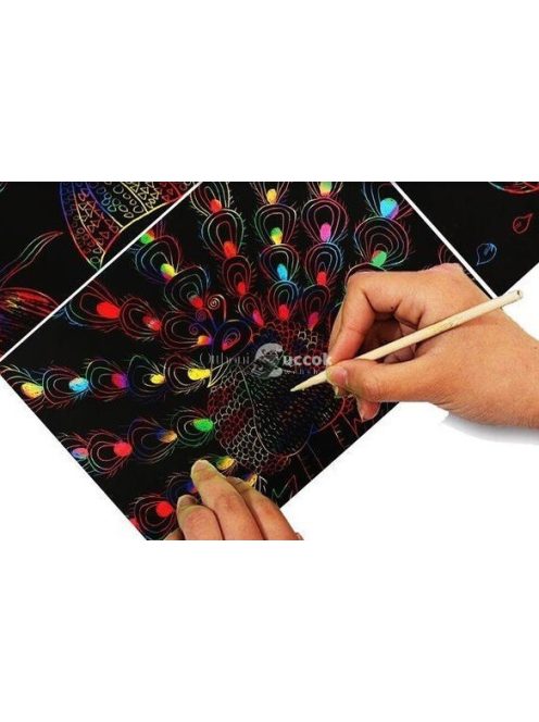 Szivárvány Művész és Rajz Papír Készlet (10 db, Színes Kreatív Alkotásokhoz)