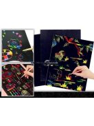 Szivárvány Művész és Rajz Papír Készlet (10 db, Színes Kreatív Alkotásokhoz)