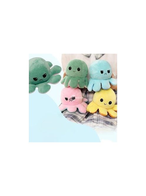 Kifordítható hangulat plüss polip - érzelmek kifejezésére