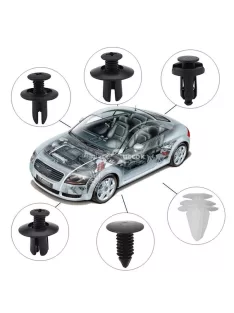   Autóipari Patent és Műanyag Szegecs Készlet (190 darabos)