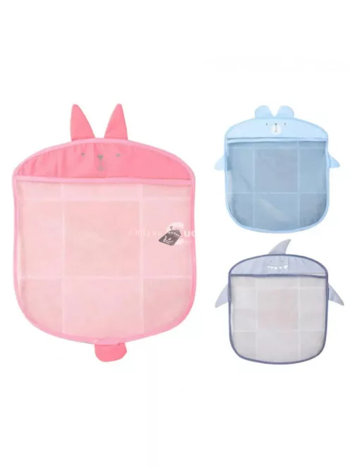 Fürdőszobai játéktároló kosár gyermekek fürdőjátékaihoz