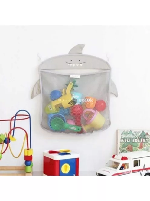 Fürdőszobai játéktároló kosár gyermekek fürdőjátékaihoz