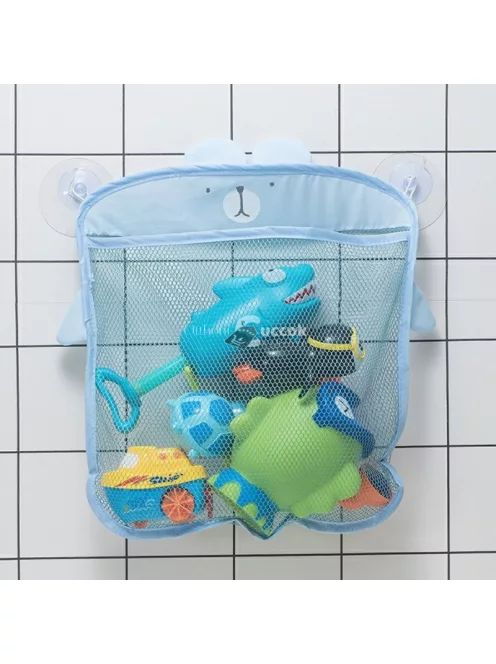 Fürdőszobai játéktároló kosár gyermekek fürdőjátékaihoz