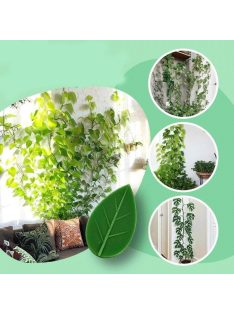  Levél formájú öntapadós csat mászó növények rögzítéséhez (10 db)
