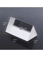 Üvegprizma Oktatási Fizikai Játék Optikai Kísérletekhez