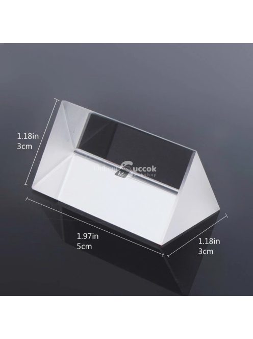 Üvegprizma Oktatási Fizikai Játék Optikai Kísérletekhez