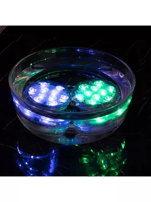 LED medence világítás, RGB medence lámpa - 16 világítási móddal, hangulatos víz alatti fényekhez