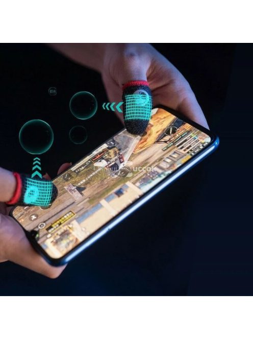 Gamer Control Kesztyű, Csúszásgátló és Izzadságmentes Ujjvédő Gaming Kesztyű