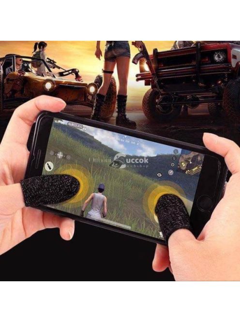 Gamer Control Kesztyű, Csúszásgátló és Izzadságmentes Ujjvédő Gaming Kesztyű