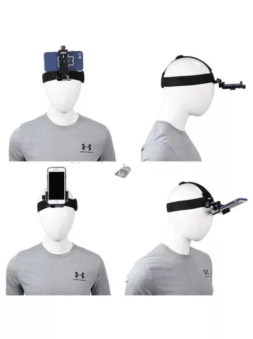 Telefontartó fejpánt – Kényelmes és stabil rögzítés sportoláshoz és utazáshoz