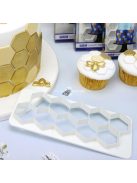 Geometriai tortadíszítő forma készlet - Rombusz alakú (3 darabos)