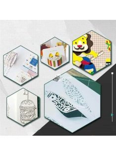   Dekorációs művész kés, Forgófejes precíziós papírvágó kés kreatív projektekhez