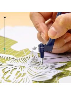  Dekorációs művész kés, Forgófejes precíziós papírvágó kés kreatív projektekhez