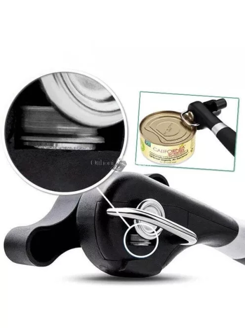 Biztonságos konzervnyitó (Éles perem nélküli kivitel) - Könnyű és biztonságos használat konzervdobozokhoz