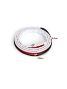 Tuning LED szalag autó ajtóra, piros-fehér dekorációs világítás