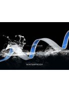 Tuning LED szalag autó ajtóra, piros-fehér dekorációs világítás