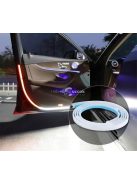 Tuning LED szalag autó ajtóra, piros-fehér dekorációs világítás