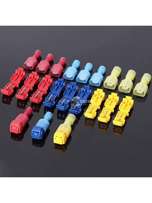 120 darabos Elektromos Kábel Gyors Csatlakozó Készlet Szereléshez és Javításhoz